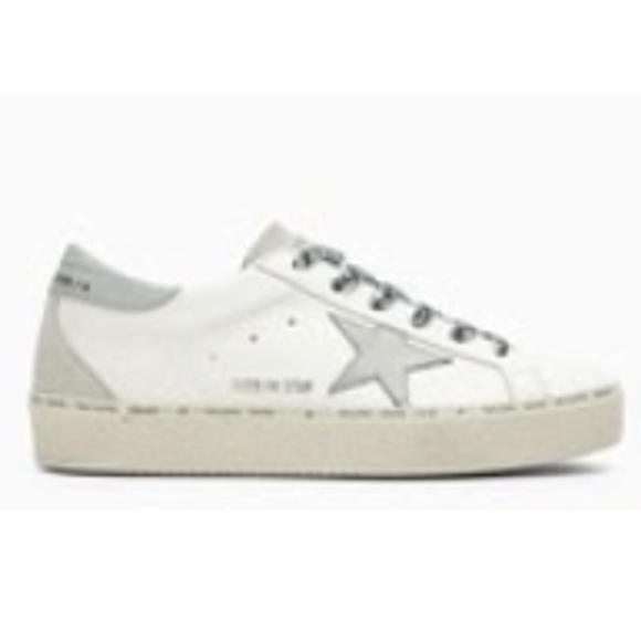 Golden Goose Low Hi Star White Sneakers with Platform - Picture 2 of 5